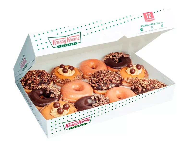 boite de donuts Krispy Kreme