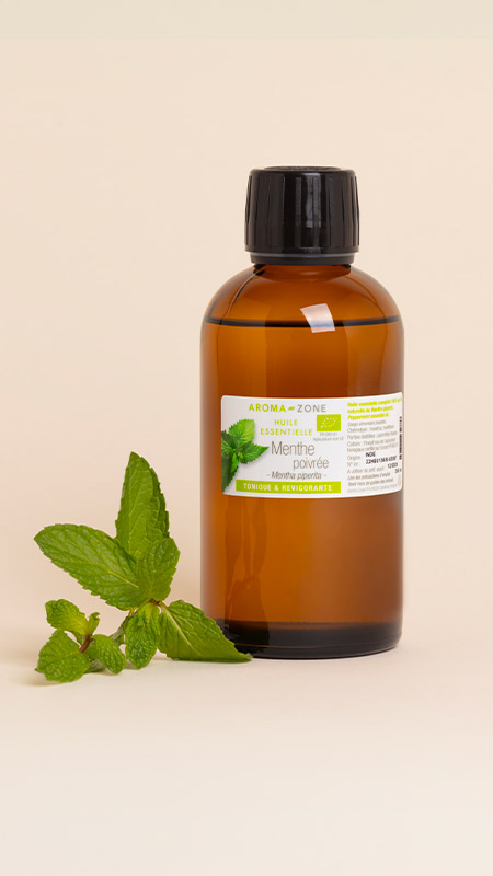 Retouche photo cosmétique, marque Aroma Zone